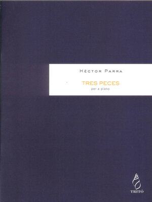 cover image of Tres peces, per a piano